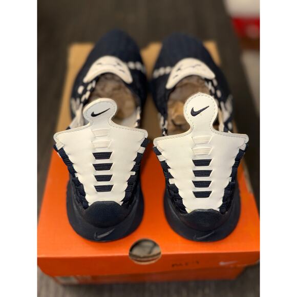 VINTAGE NIKE 2002 AIR WOVEN 421 NAVY WHITE - SIZE 10 Men - NEVER WORN main image 4